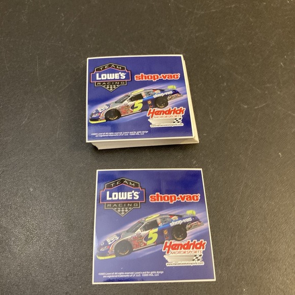 Kyle Busch 5 Lowes Racing Hendrick Motorsports 2005 Nascar Sticker Decal 48x Lot - Picture 1 of 5
